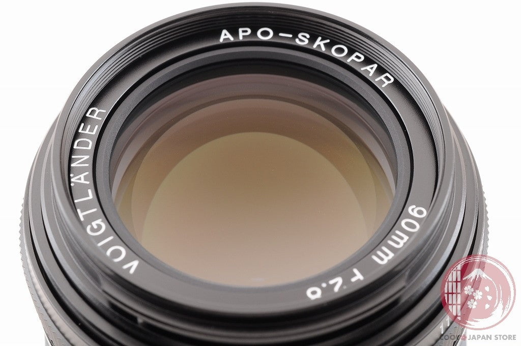 DDU[TOP MINT in Box] Voigtlander APO SKOPAR 90mm f/2.8 VM Black from Japan Lu18