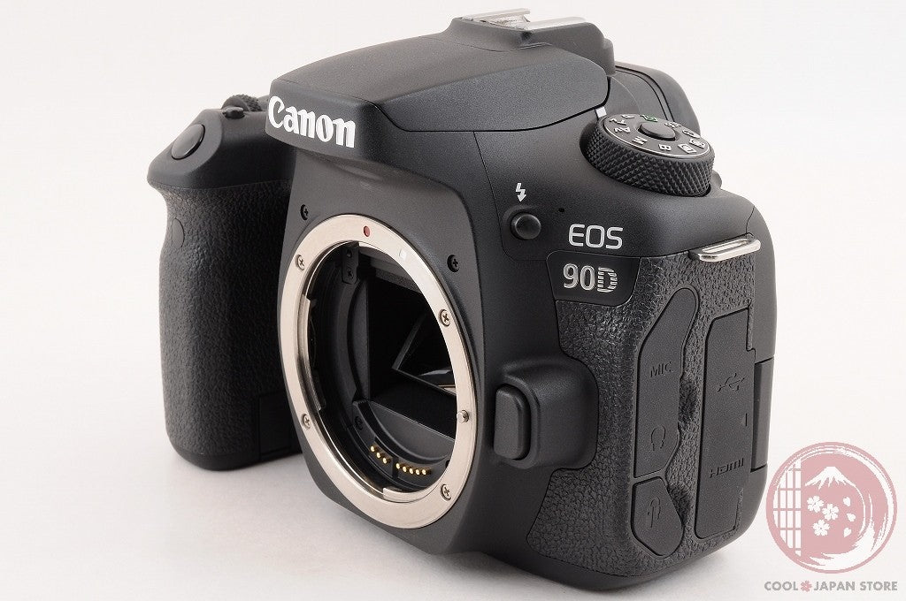 [ 10000 shots MINT+ in Box]Canon EOS 90D 32.5MP 4K Digital SLR Camera black Cm38