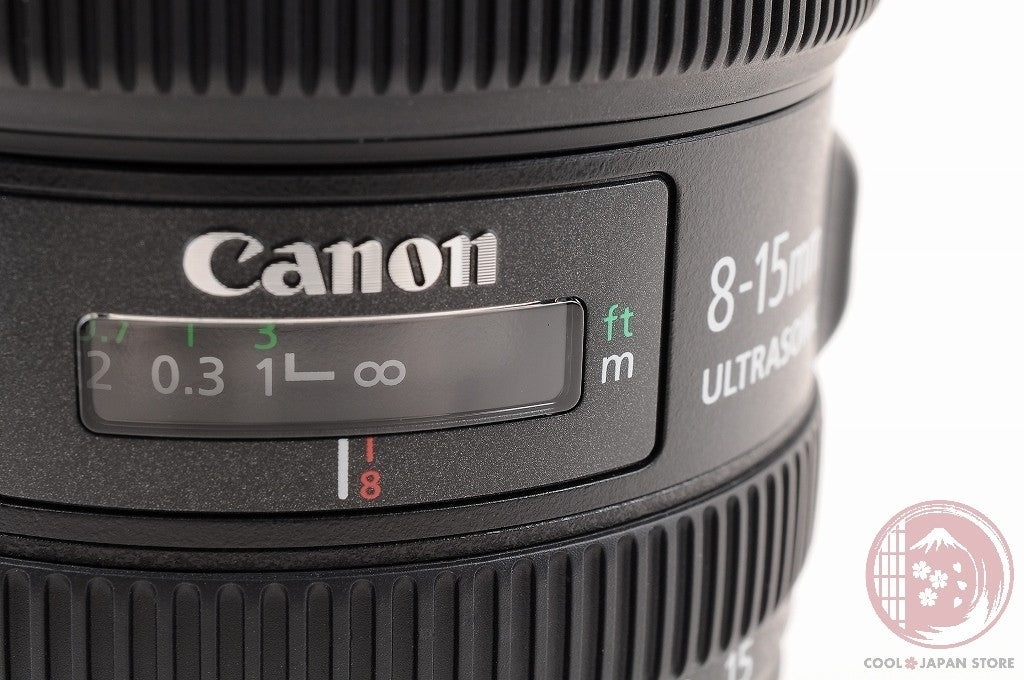 [MINT w/Hood Caps] Canon EF 8-15mm f/4 L Fisheye USM Ultra-Wide Lens Japan Lw99