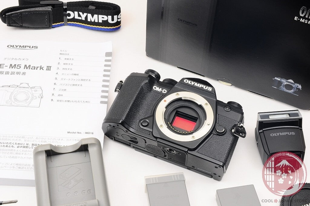[ 19990 shots TOP MINT in Box] Olympus OM-D E-M5 Mark III 20.4MP from Japan Cf21