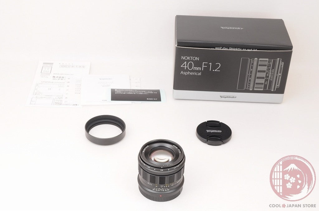 [TOP MINT in Box] Voigtlander NOKTON 40mm f/1.2 NIKON from Japan Lw97