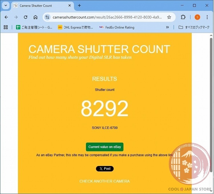 Unlock Language Limit [ 8292 shots TOP MINT in Box ] Sony A6700 from Japan Cl04