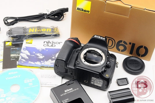 [ 24079 shots MINT+ in Box ] Nikon D610 24.3MP Digital SLR FX from Japan Cg49
