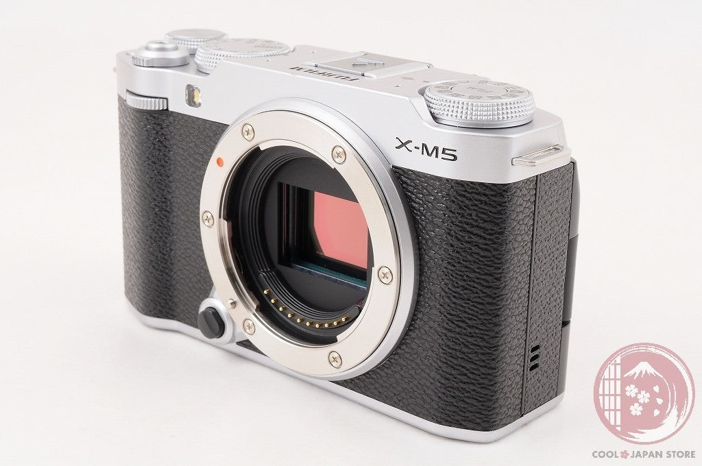 [ 5321 shots TOP MINT In Box ] Fujifilm X-M5 silver from Japan Cm62