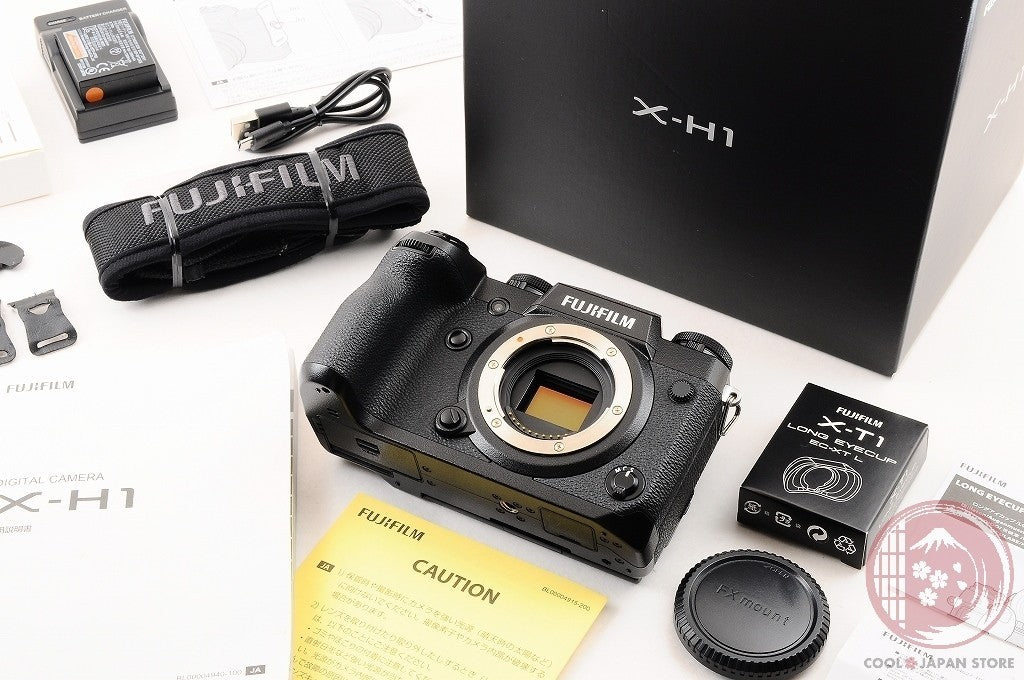 [ 35 shots TOP MINT in Box] Fujifilm Fuji X-H1 24.3MP Mirrorless from Japan Cl13