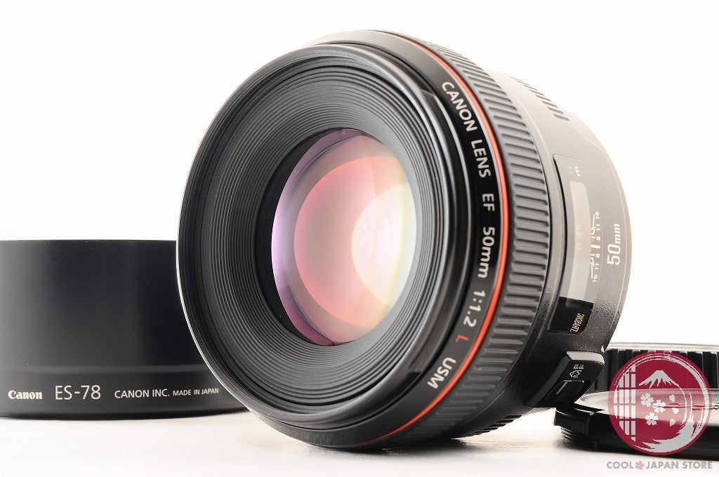 [MINT+ w/ Hood Caps] Canon EF 50mm f/1.2 L f1.2L USM from Japan Lw28