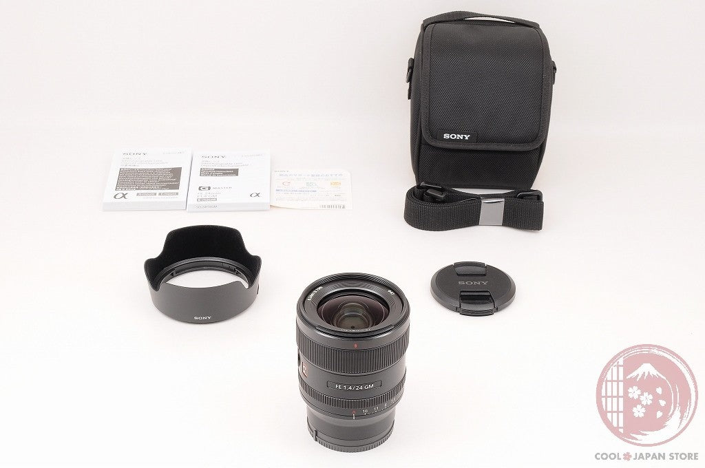 [MINT+ w/ Hood Case] Sony FE 24mm f/1.4 GM SEL24F14GM from Japan Ly53