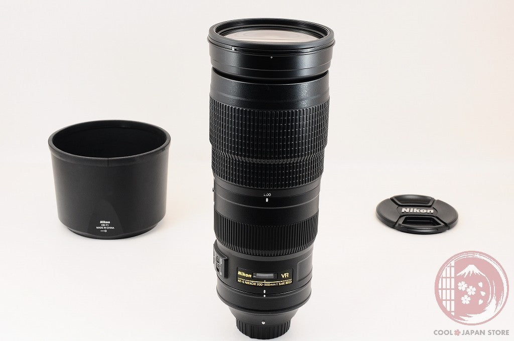 [MINT+ w/ Hood Tripod] Nikon AF-S 200-500mm f/5.6 E f5.6E ED VR from Japan Ls19