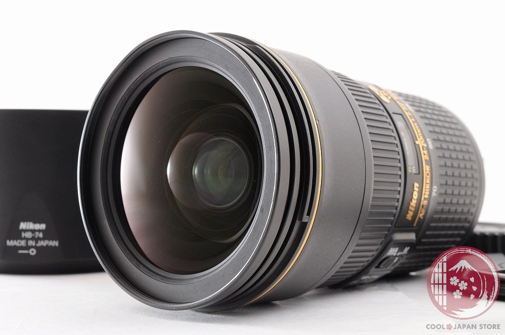 [MINT w/ Hood Caps] Nikon AF-S 24-70mm f/2.8 E f2.8E ED VR from Japan Lw40