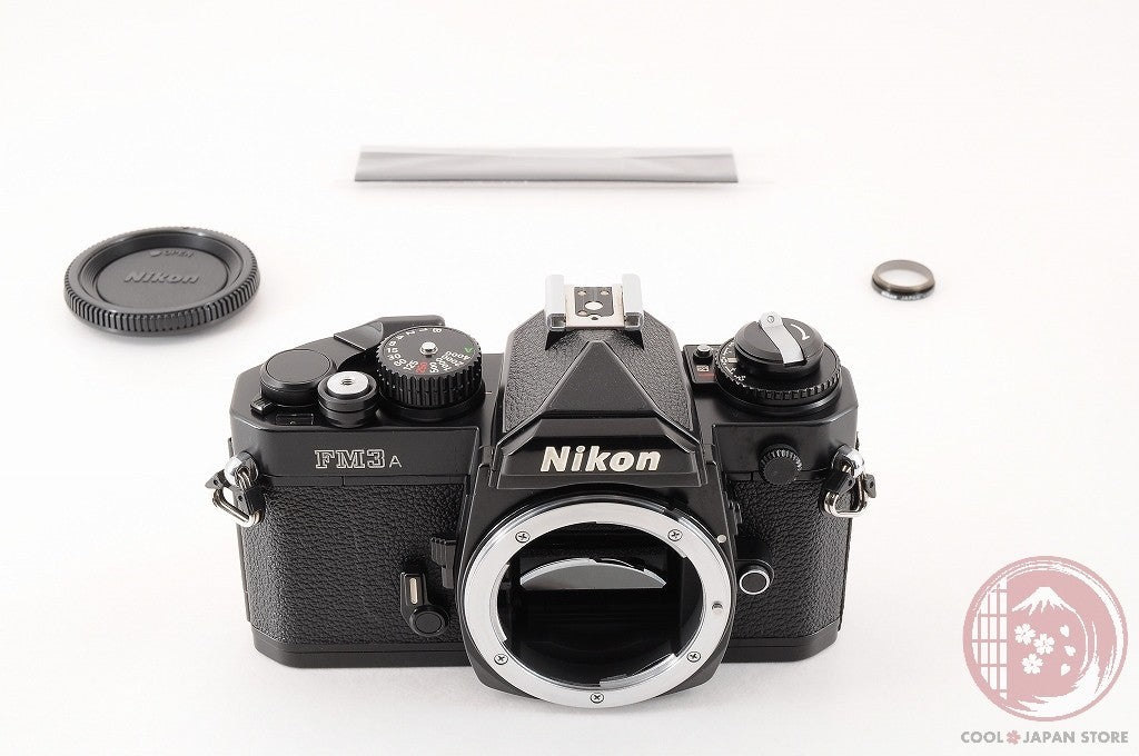 [MINT w/ Cap Foam] Nikon FM3A Black S/N 261767 from Japan Cj08