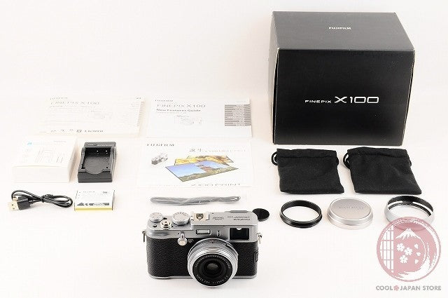 [MINT in Box] FUJI FUJIFILM X100 12.3MP Digital Camera Silver from Japan Ck63
