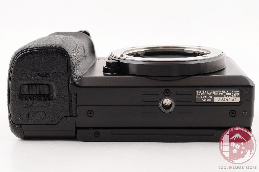 [ 1303 shots MINT+ w/ Strap Cable ] Sony Alpha a6100 Mirrorless Cm24