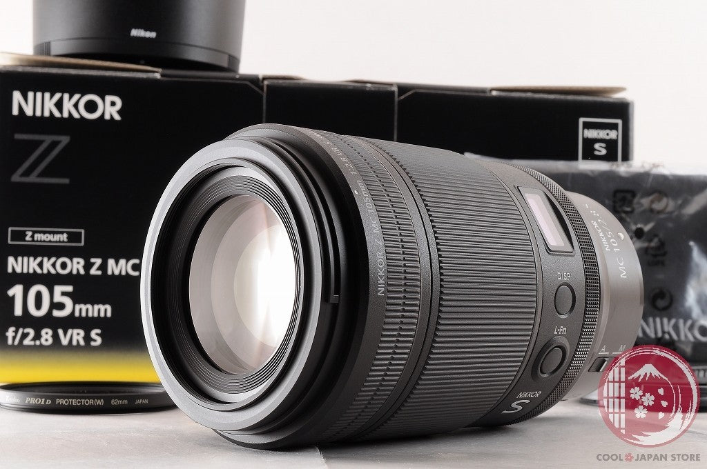 [TOP MINT w/ Filter in Box] Nikon Z 105mm f/2.8 VR S MC from Japan Lw56