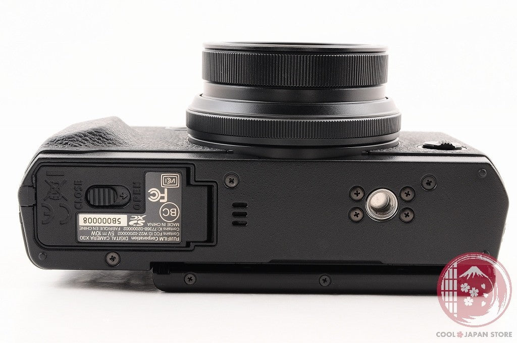 DDU [MINT w/Strap Cable] Fujifilm Fuji X30 Black 12.0MP Digital Camera Cj15