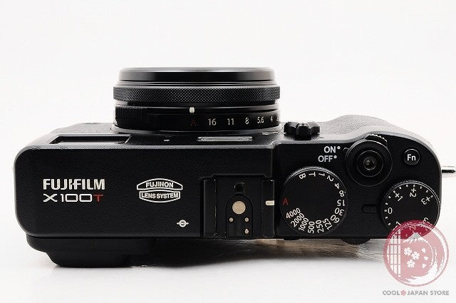 [ 16800 shots MINT w/Charger]Fujifilm Fuji X100T X-100T Black 16.3MP Ck83