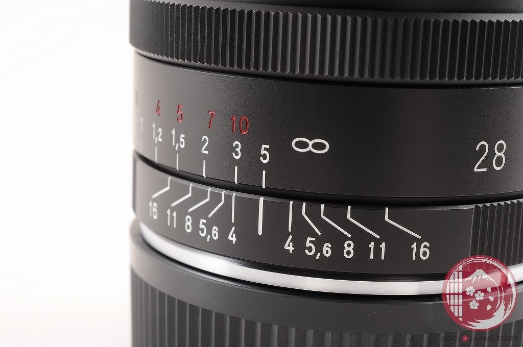 [TOP MINT in Box] Voigtlander NOKTON 28mm f/1.5 Black from Japan Ly89