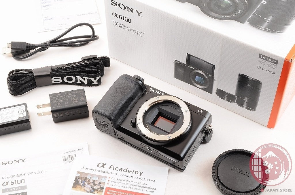 [ 2265 shots TOP MINT in Box ] Sony Alpha a6100 Mirrorless Digital Camera Cm23