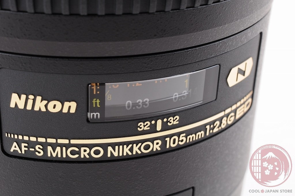 [MINT w/Hood Caps] Nikon AF-S Micro 105mm f/2.8 G IF ED VR Macro from Japan Lw78