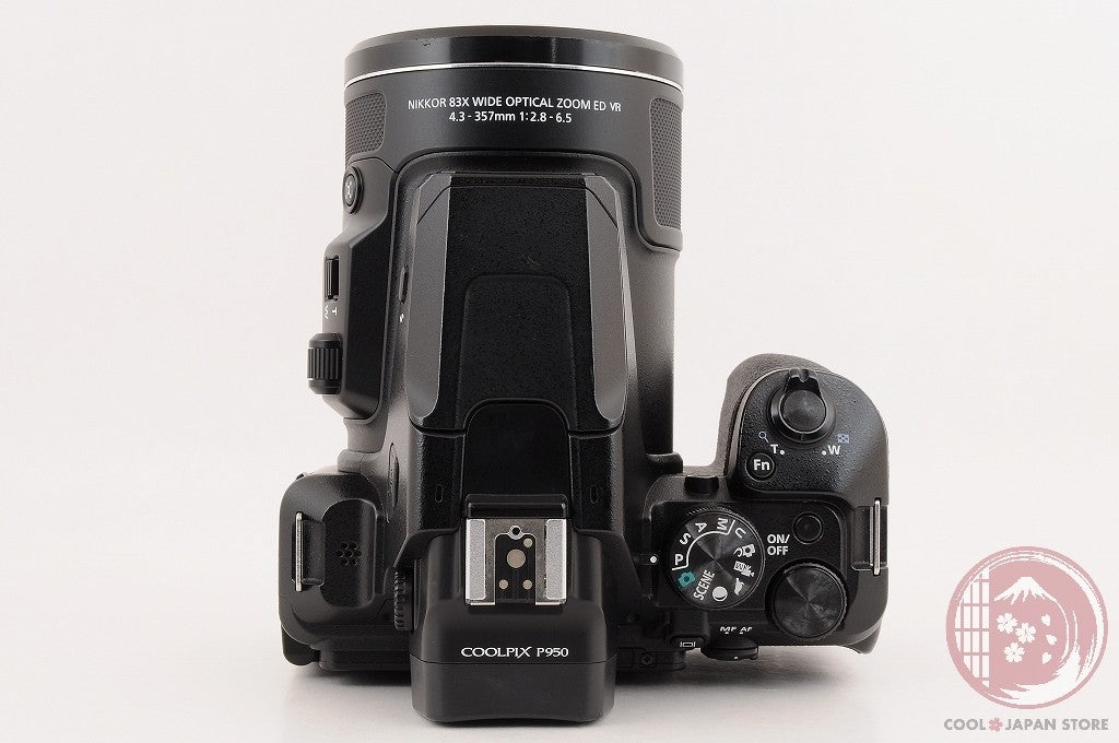[MINT in Box] Nikon Coolpix P950 16.0MP Point & Shoot Camera Black Japan Cm05