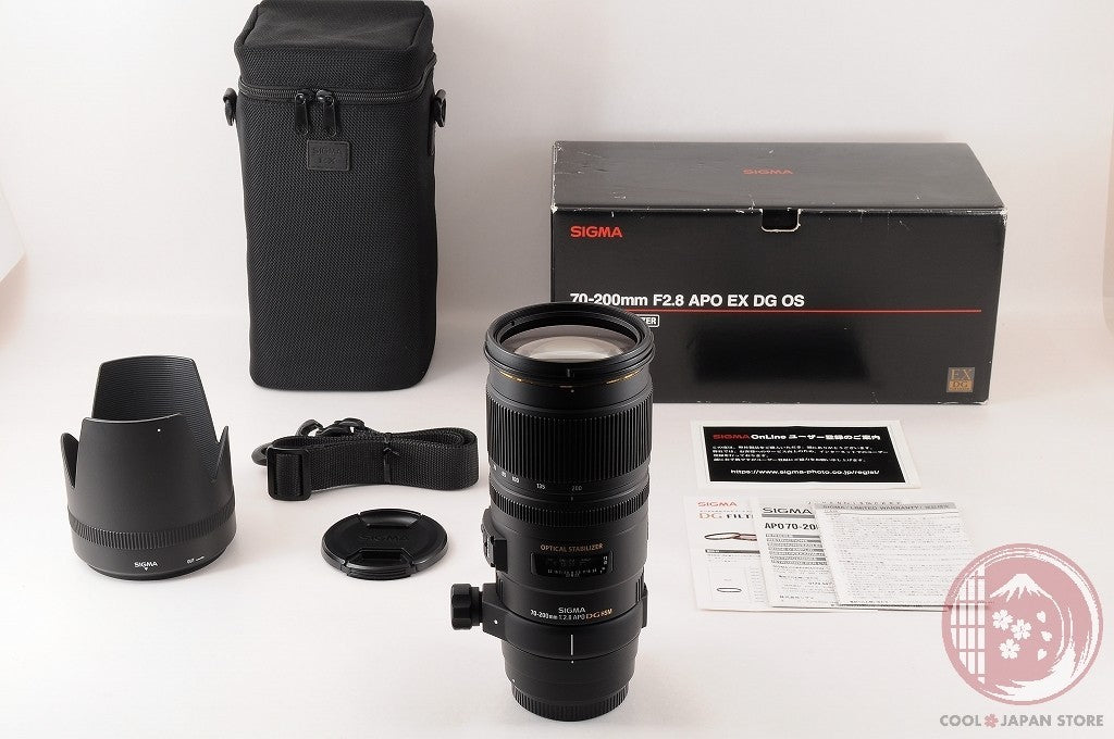 [MINT+ in Box] Sigma APO 70-200mm f/2.8 EX DG OS HSM CANON from Japan Lr79