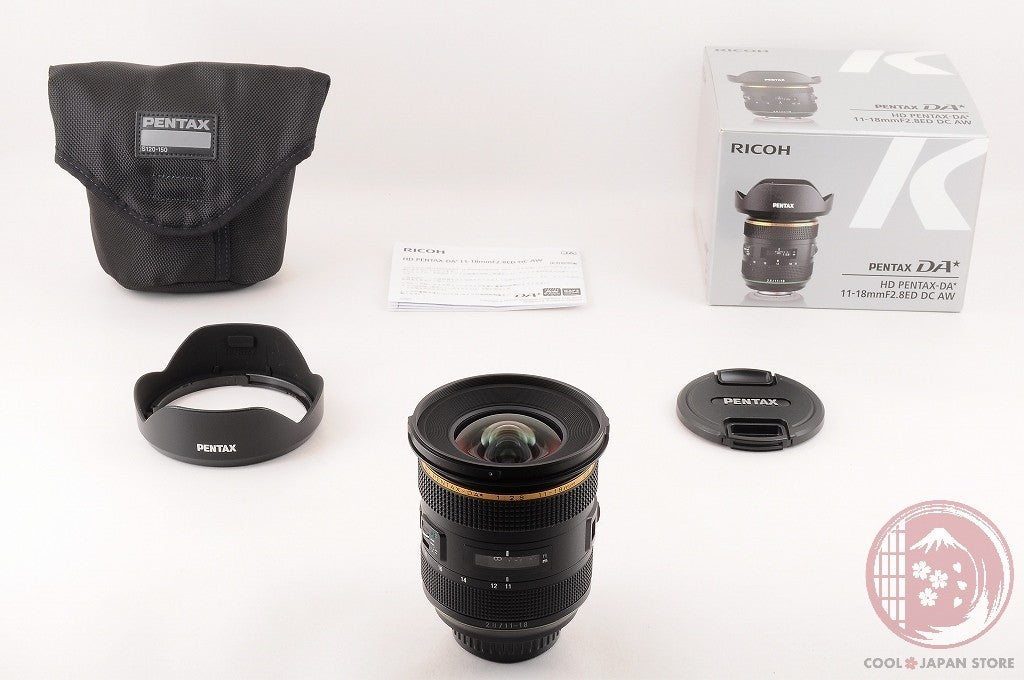 [MINT in Box] Pentax HD DA*11-18mm f/2.8 ED DC AW from Japan Lz05