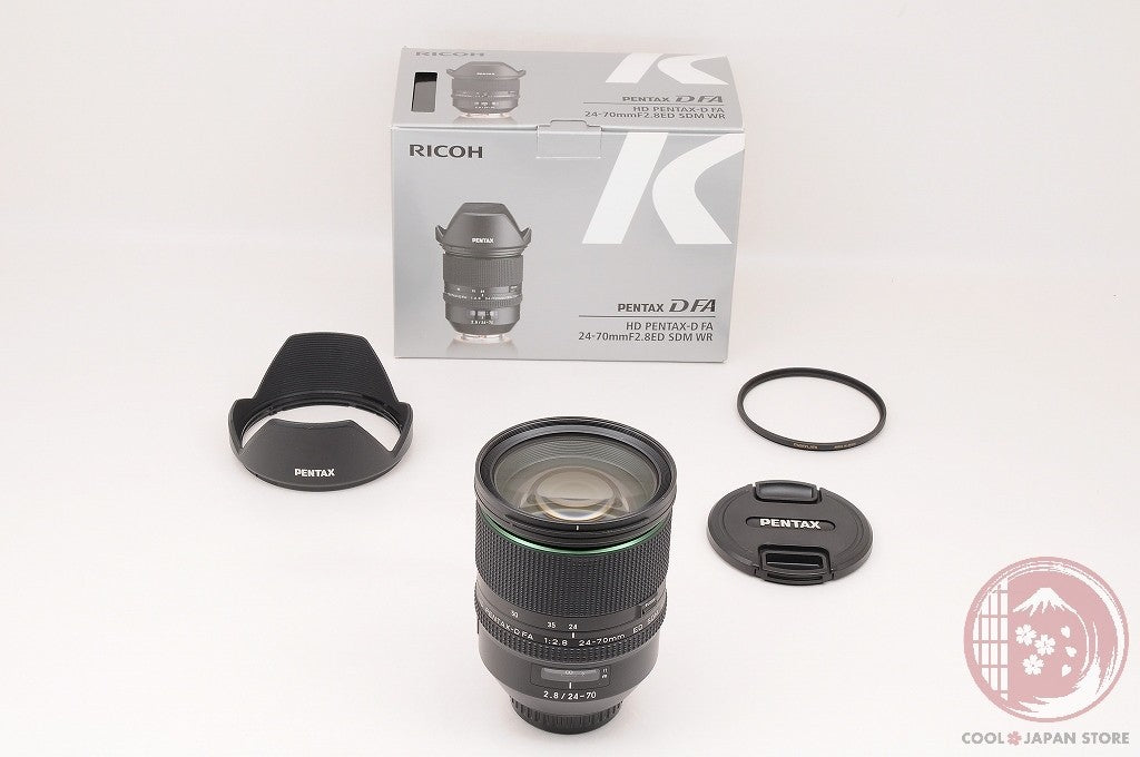 [MINT+ w/ Filter in Box] Pentax HD D FA 24-70mm f/2.8 ED SDM WR from Japan Lw88