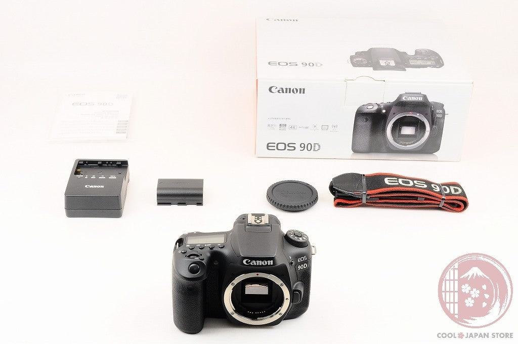 [15000 shots MINT in Box] Canon EOS 90D 32.5MP 4K Digital SLR Camera black Cl14