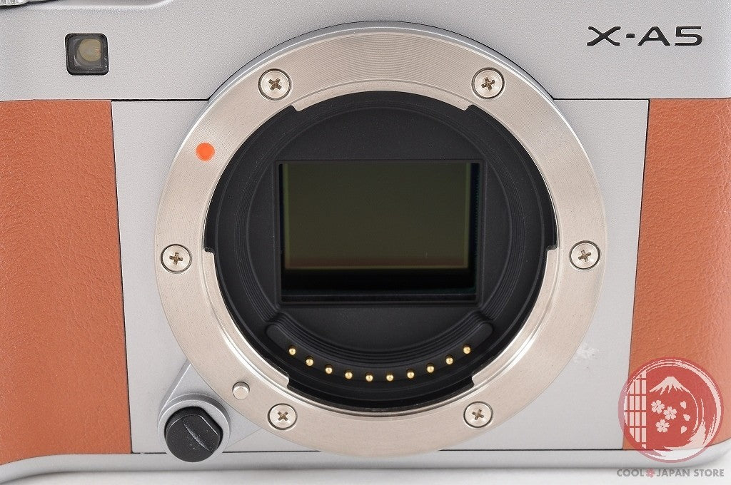 DDU [MINT+ w/Cable Manuals] Fujifilm Fuji X-A5 Brown 24.2MP Digital Camera Cj66