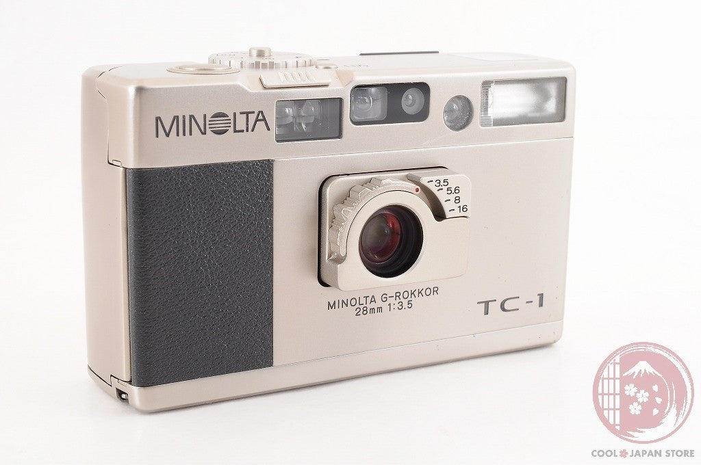 DDU [MINT w/ Strap Foam] Minolta TC-1 Point & Shoot 35mm Film Camera JAPAN Cj44