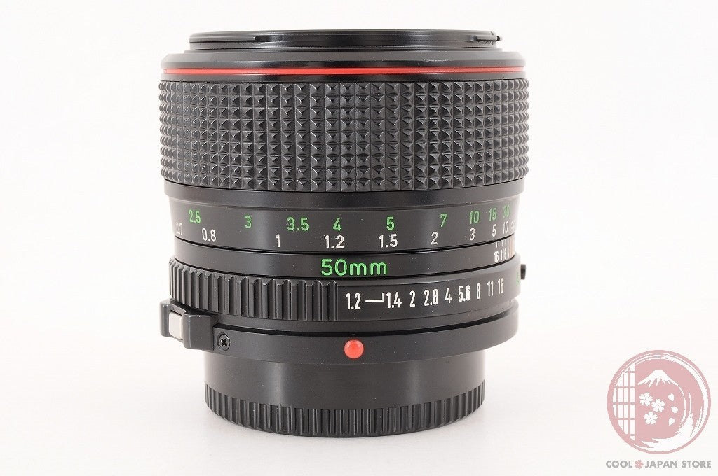 DDU [MINT w/Filter Caps] Canon New FD 50mm f/1.2 L from Japan Lt61