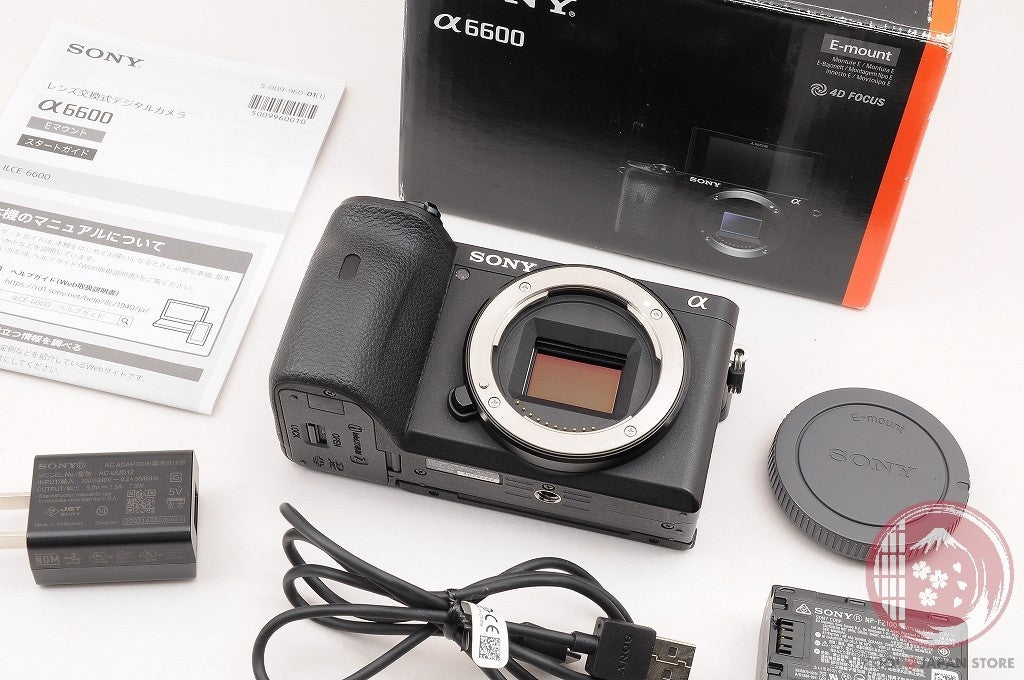 Unlock Languages [ 17570 shots MINT+ in Box ] Sony A6600 ilce-6600 Japan Cm56