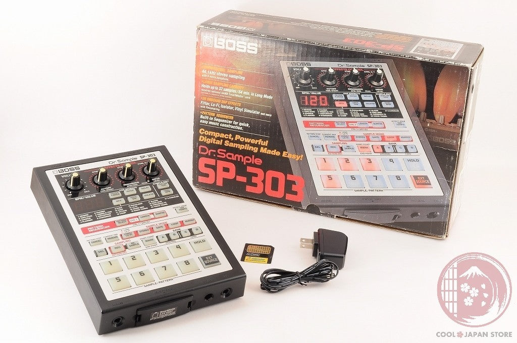 [MINT w/32MB in Box]BOSS SP-303 Dr.Sample drum machine Potentiometer Roland M166