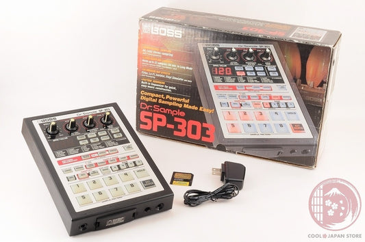[MINT w/32MB in Box]BOSS SP-303 Dr.Sample drum machine Potentiometer Roland M166