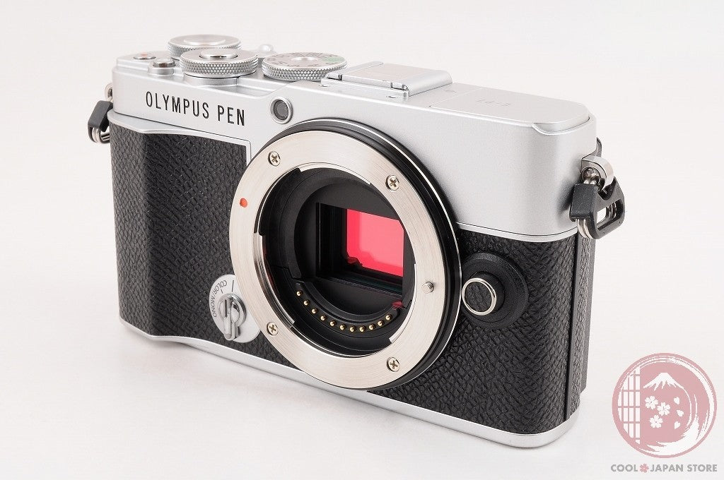 [ 3268 shots TOP MINT in Box ] Olympus PEN E-P7 Silver from Japan Cl62