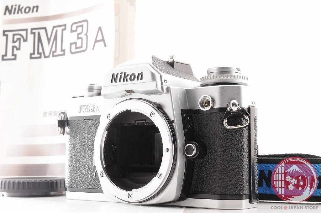 [MINT w/ Strap Manual] Nikon FM3A Silver S/N 273624 from Japan Ck06