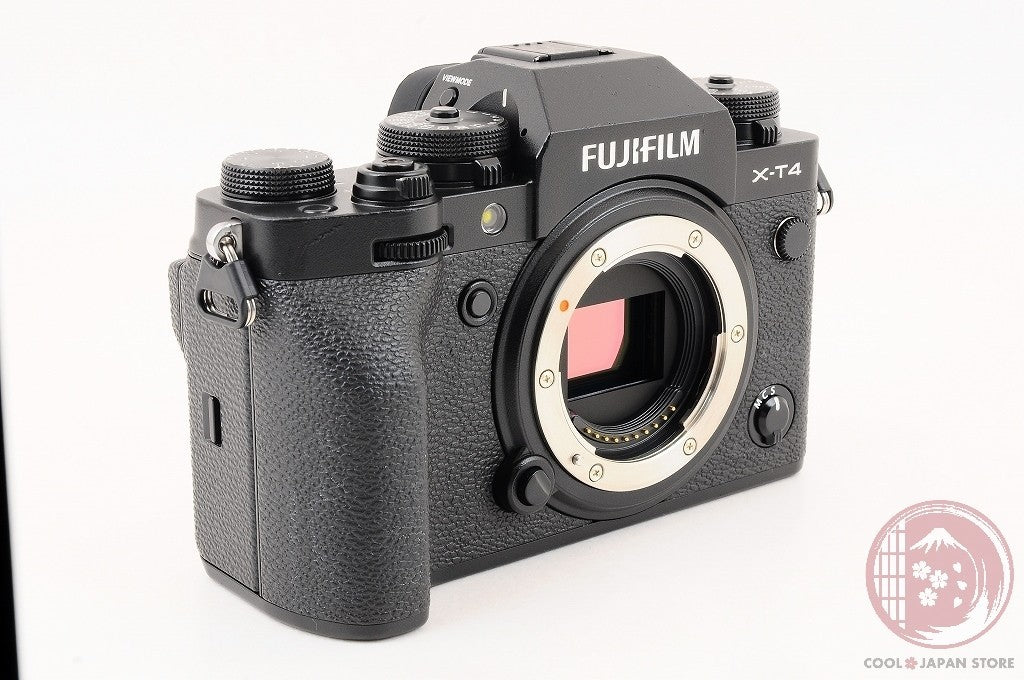 [ 12637 shots MINT in Box ] Fujifilm Fuji X-T4 XT4 Black 26.1MP Mirrorless Cl32
