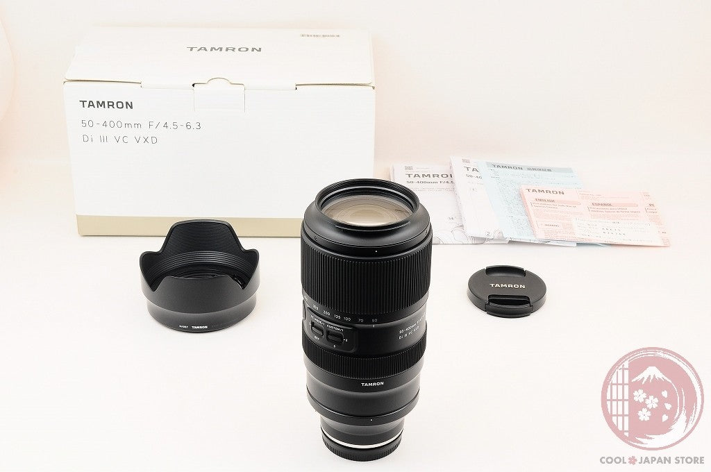 DDU [TOP MINT in Box] Tamron 50-400mm f/4.5-6.3 Di iii VC VXD Sony Japan Lt71