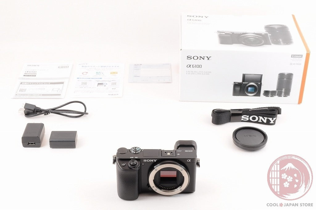 [ 2265 shots TOP MINT in Box ] Sony Alpha a6100 Mirrorless Digital Camera Cm23