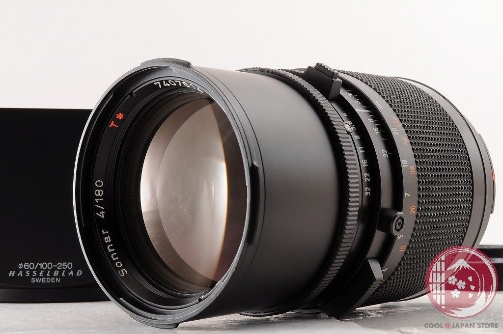 [EXC5 w/Hood Caps] Hasselblad Carl Zeiss Sonnar T* 180mm F4 CF Telephoto Lz11