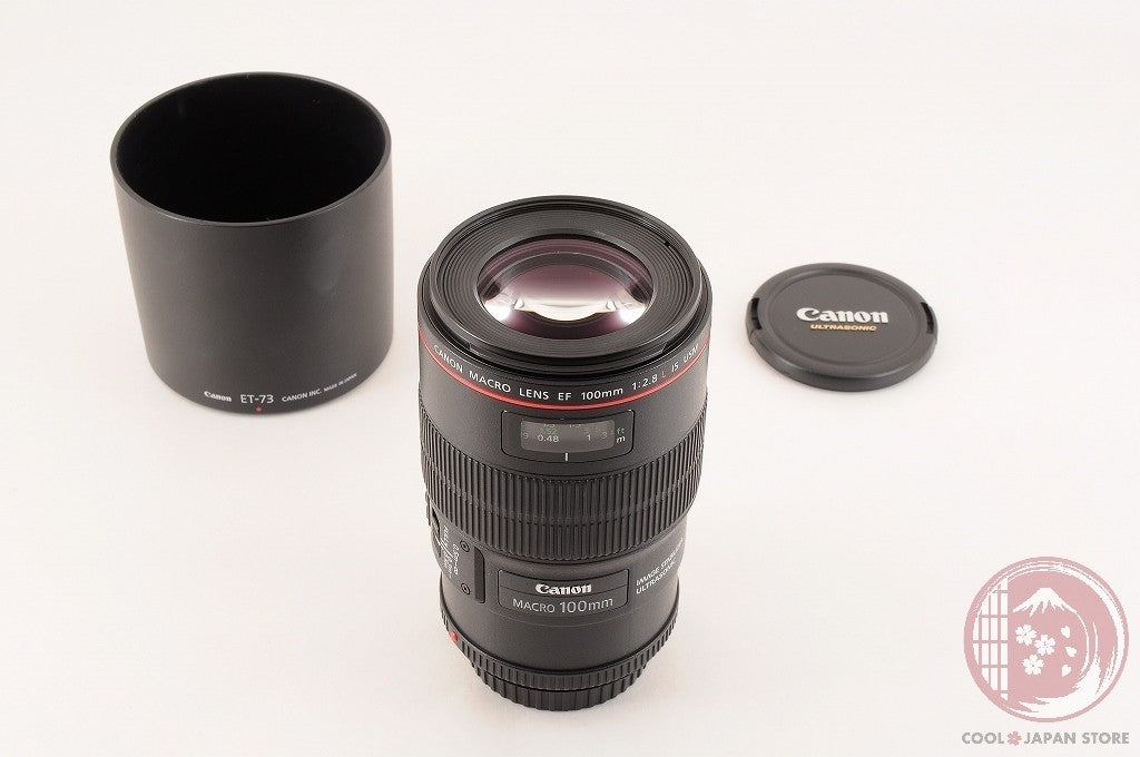 [MINT+ w/Hood Caps] Canon EF 100mm F/2.8 L 2.8L Macro IS USM Lens Ls13