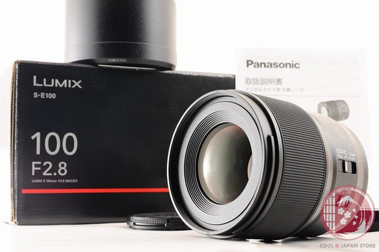 [TOP MINT in Box] Panasonic S 100mm f/2.8 Macro from Japan Lw16