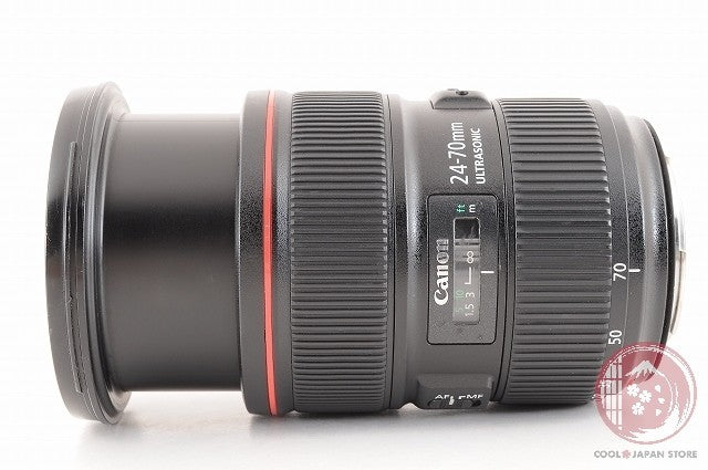 [ EXC5 w/ Caps ] Canon EF 24-70mm f/2.8 II L USM from Japan Lv13