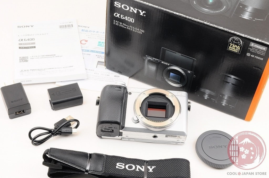 English OK[ 7809 shots MINT in Box ] Sony Alpha A6400 24.2MP Mirrorless Cl15