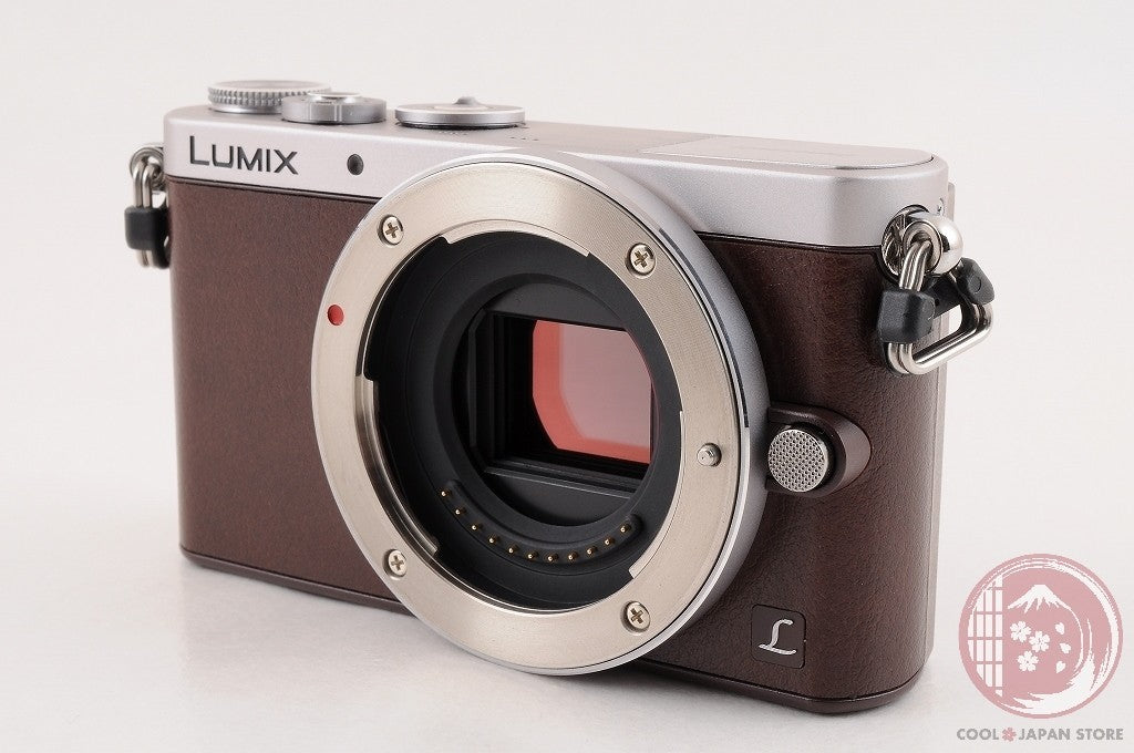 English OK[ 1472 shots MINT  w/ 12-32mm in Box ] Panasonic DMC GM1S Brown Cl98