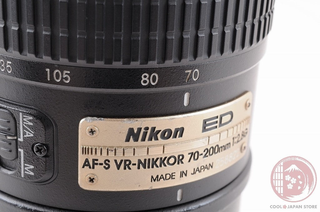 [MINT w/ Telecon in Box] NIKON AF-S VR NIKKOR ED 70-200mm f/2.8 G Black Ly02