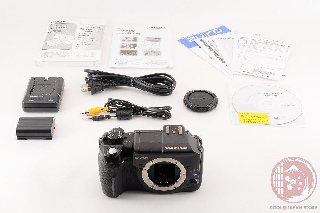 DDU READ [ 14630 shots MINT w/ Charger Cables] Olympus E-300 Japan Cj39