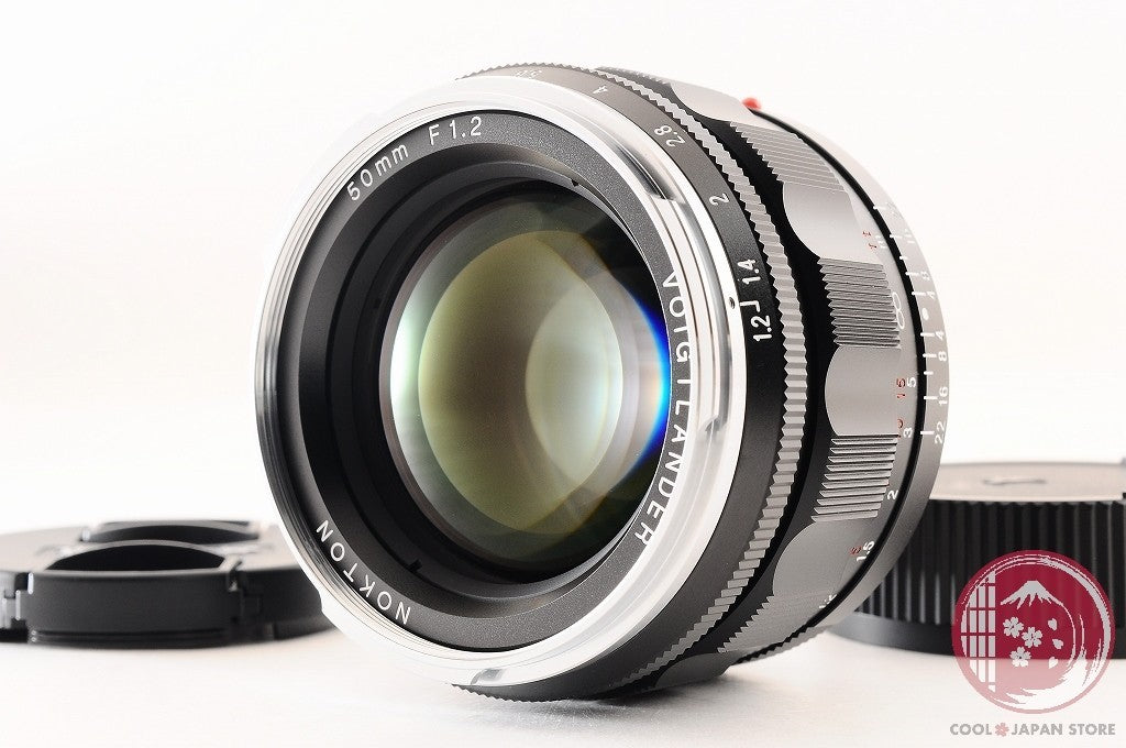 DDU[TOP MINT w/Caps] Voigtlander NOKTON 50mm f/1.2 VM from Japan Lt90