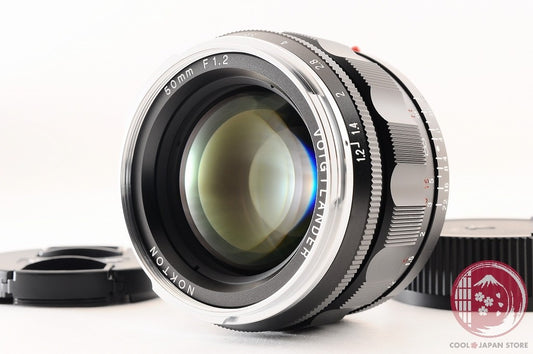 DDU[TOP MINT w/Caps] Voigtlander NOKTON 50mm f/1.2 VM from Japan Lt90