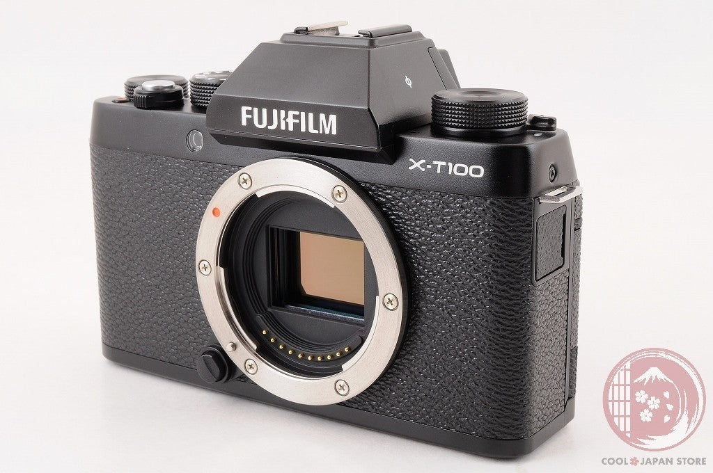 [TOP MINT w/ Strap Charger] Fujifilm Fujifilm X-T100 Black from Japan Cl52