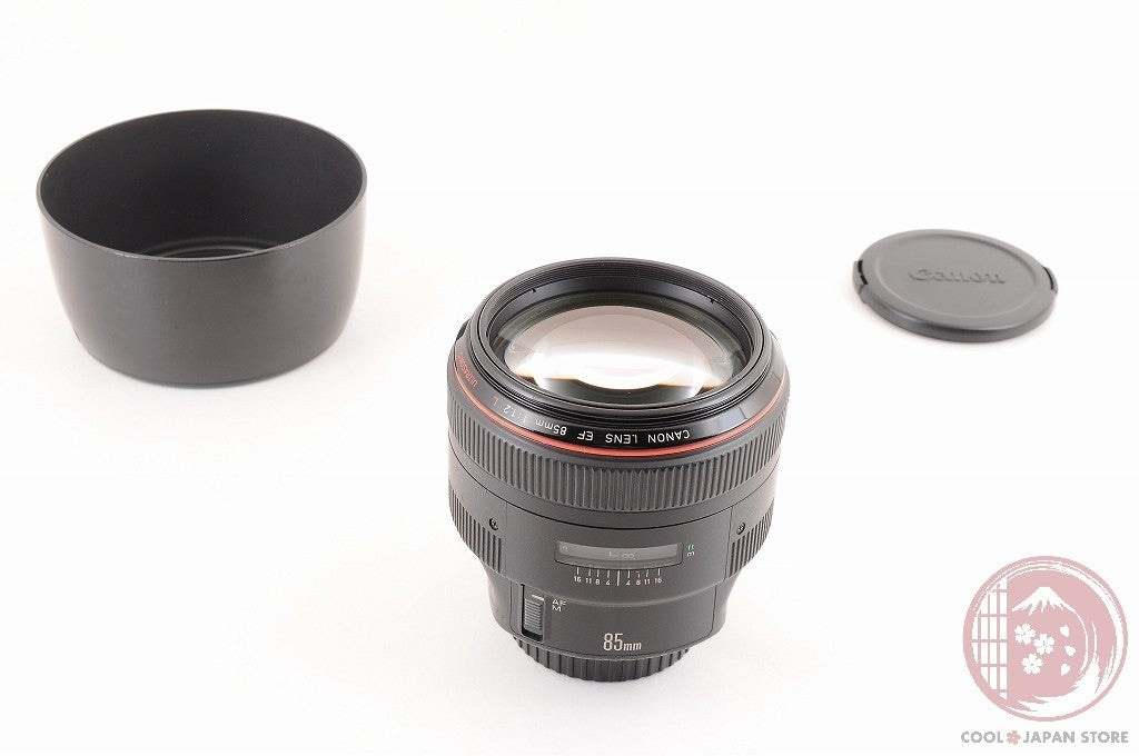 [MINT w/Hood Caps] Canon EF 85mm F/1.2 L f1.2L USM Portrait Lens Japan Ly95